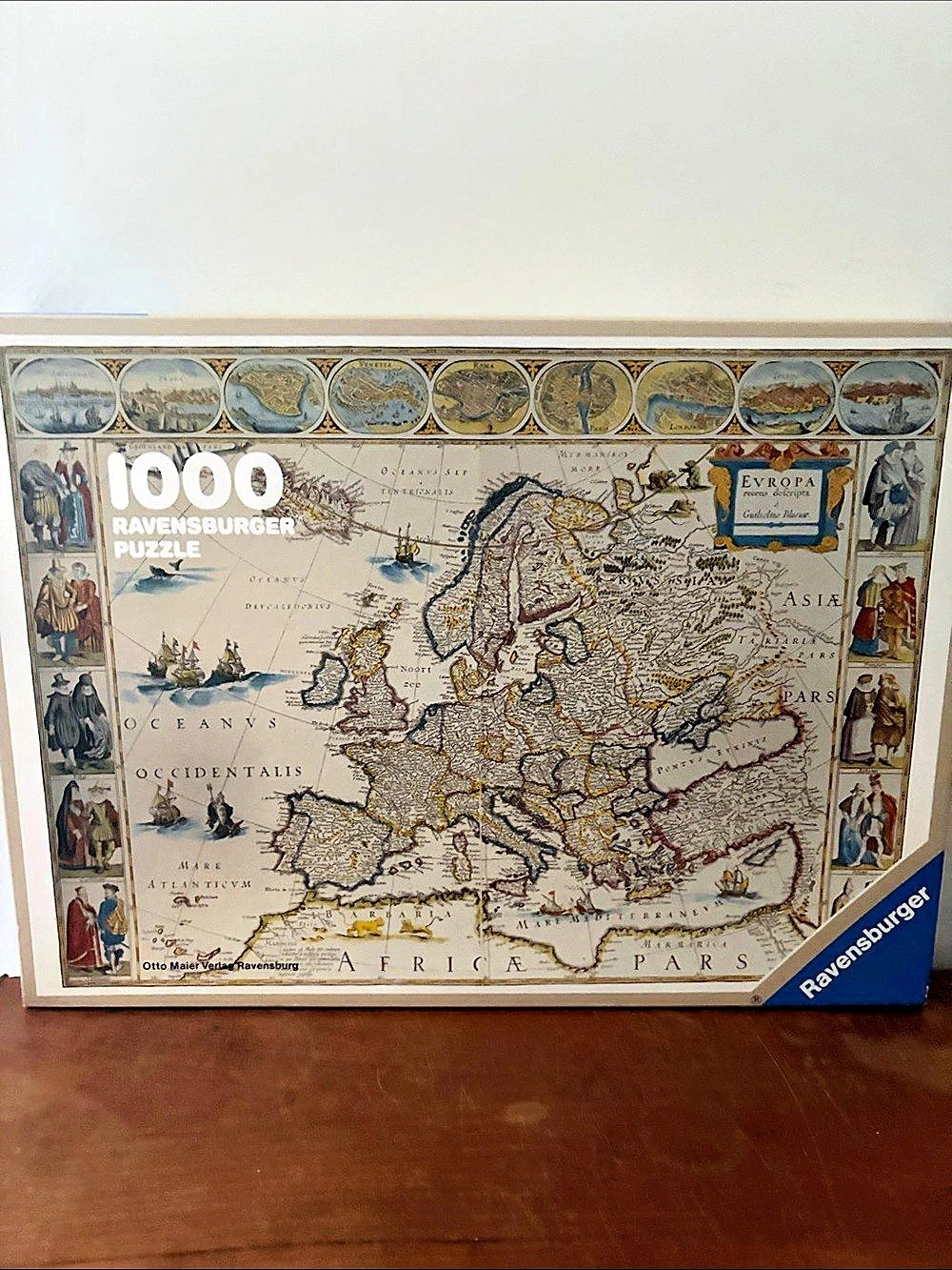 Ravensburger Map of Europe year 1663 1000-Piece Puzzle